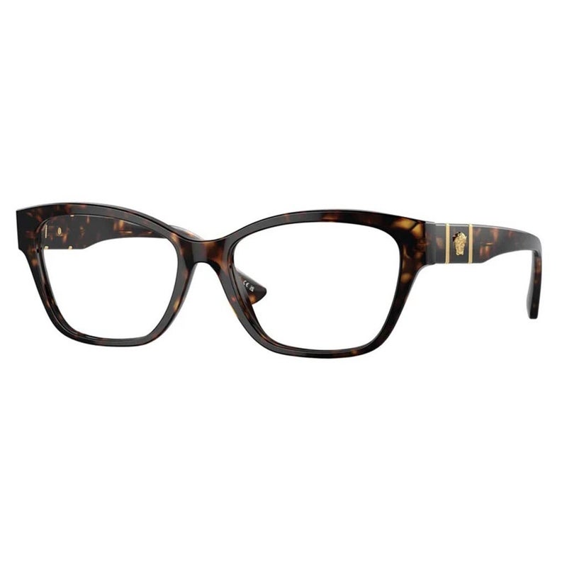 Versace Women's Optical Frame, Square Shape, Size 54 - 108 VE3344