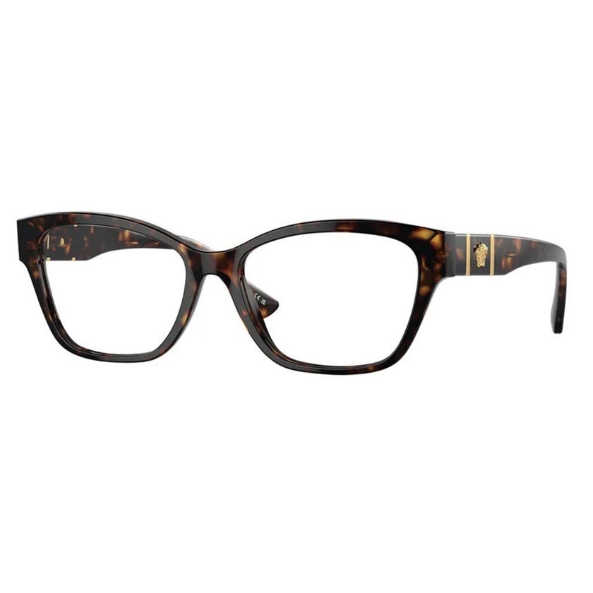 Versace Women Optical Frames, Rectangle Shape, Size 54 - 108 0VE3344