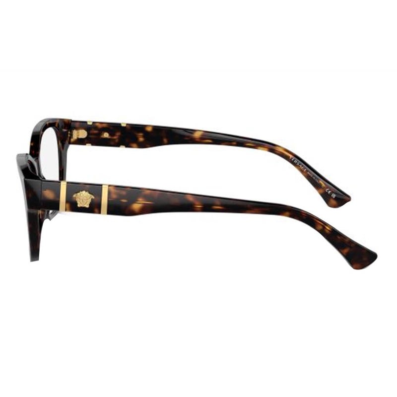 Versace Women's Optical Frame, Square Shape, Size 54 - 108 VE3344