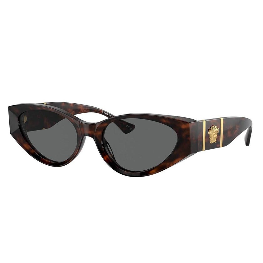 Versace Women's Sunglasses, Cat-Eye Shape, Size 55 - 542987-0VE4454