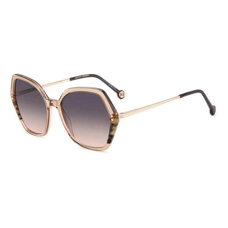 Carolina Herrera Woman's Sunglasses, Butterfly Shape HER0185/S - Gray Fuchsia
