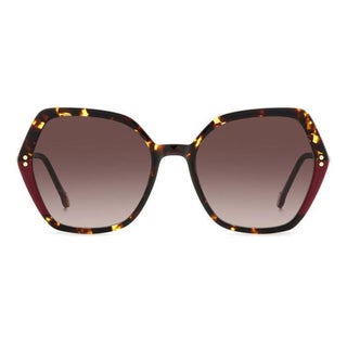 Carolina Herrera Woman's Sunglasses, Octagonal Shape HER0185/S - Gradient Brown