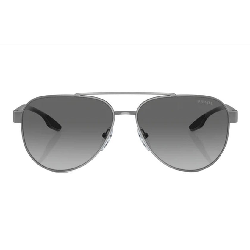 Prada Linea Rossa Men's Sunglasses, Aviator Shape, Size 58 - 5AV3M1-PS-54TS