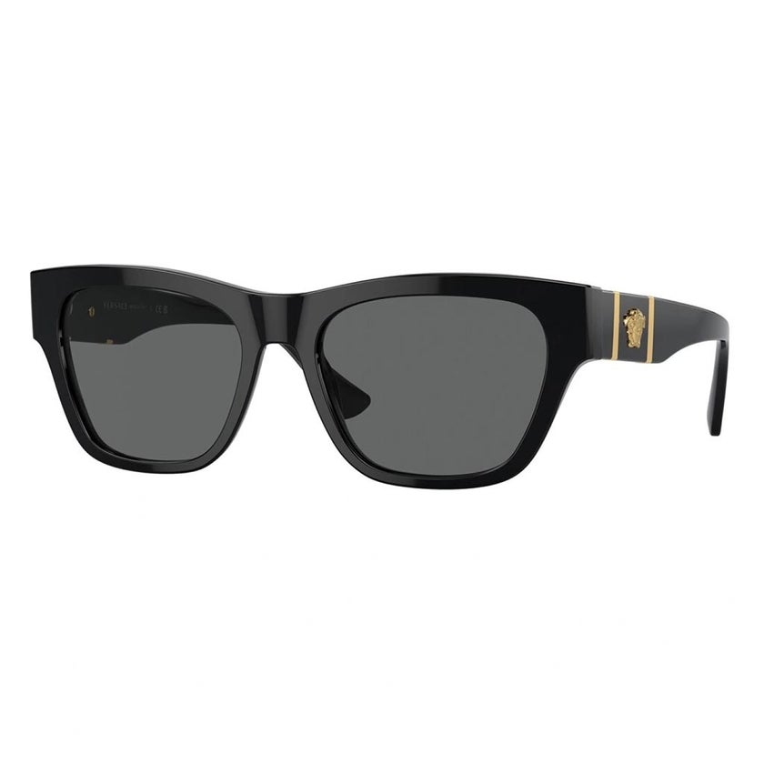Versace Unisex Sunglasses, Pillow Shape, Size 55 - GB1/87-0VE4457