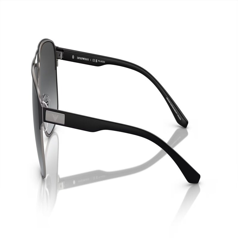 Emporio Armani Men's Sunglasses, Round Shape, Size 60 - 336511 EA2144