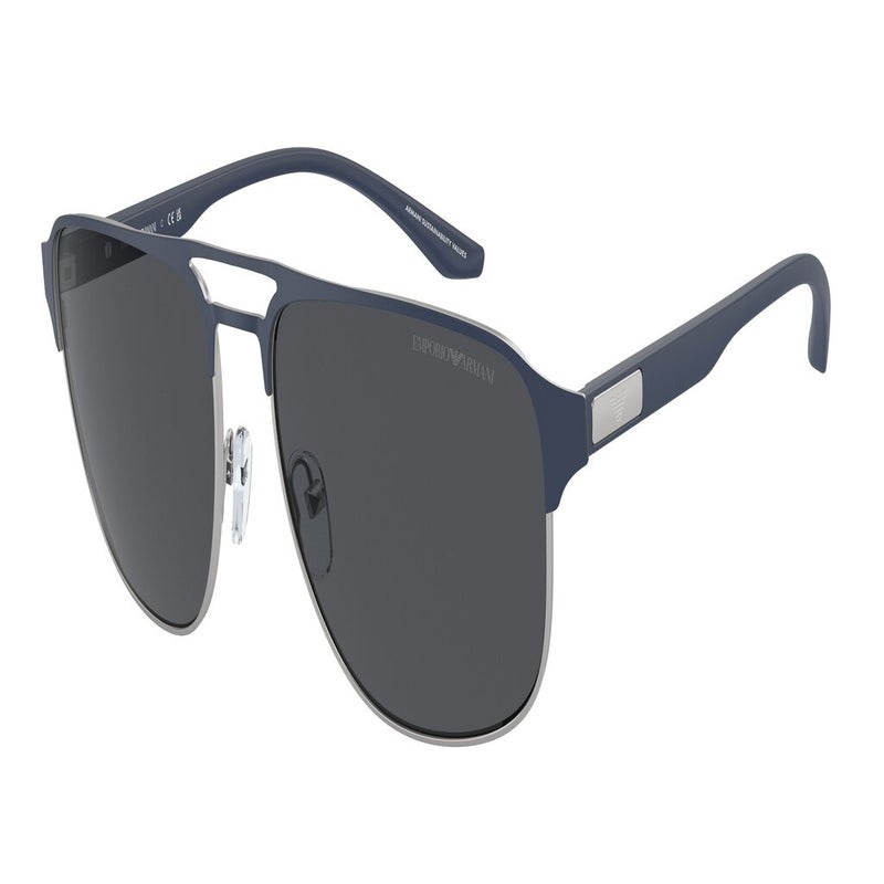 Emporio Armani Men's Sunglasses, Round Shape, Size 60 - 336887 EA2144