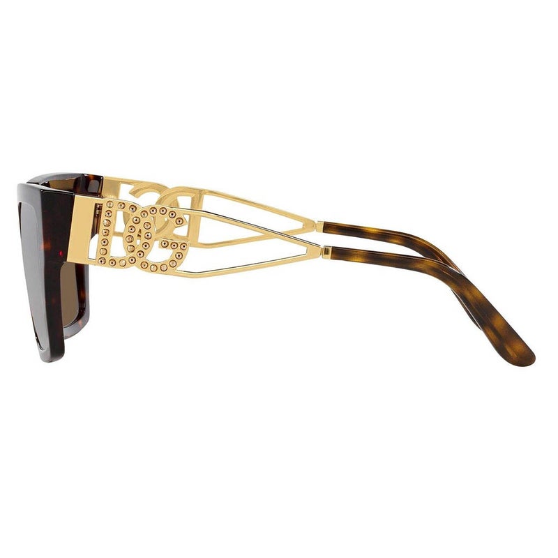 Dolce & Gabbana Women's Sunglasses, Square Shape, Size 53 - 502/73 DG4446B