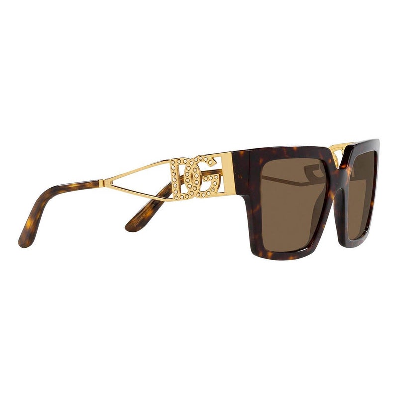 Dolce & Gabbana Women's Sunglasses, Square Shape, Size 53 - 502/73 DG4446B