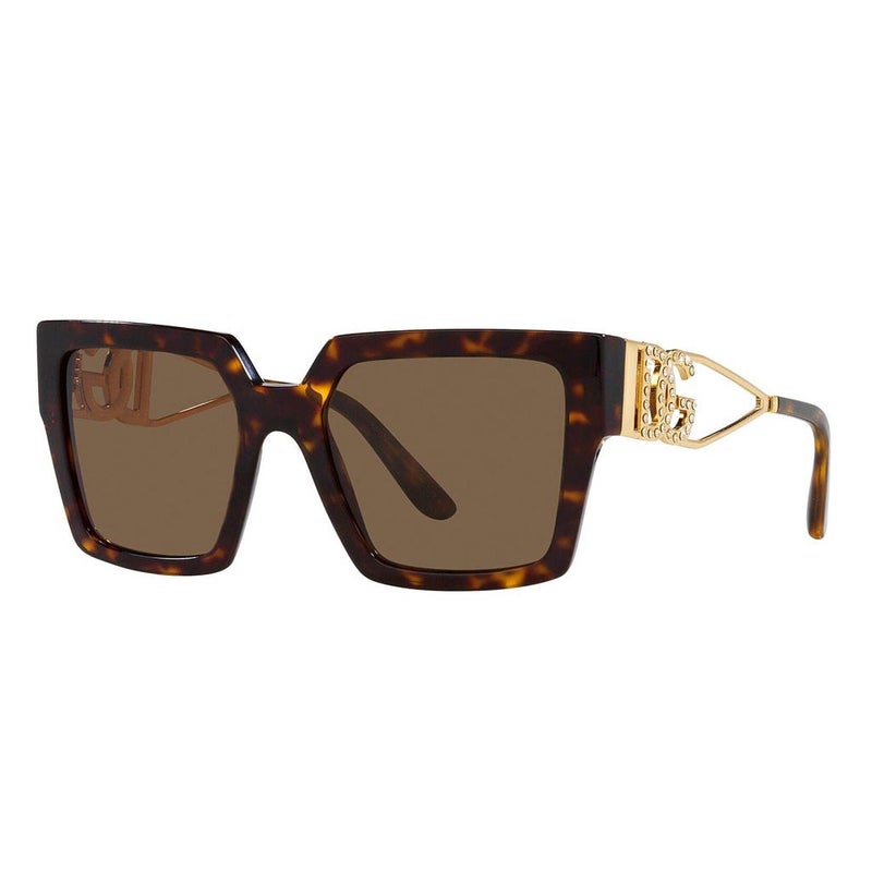 Dolce & Gabbana Women's Sunglasses, Square Shape, Size 53 - 502/73 DG4446B