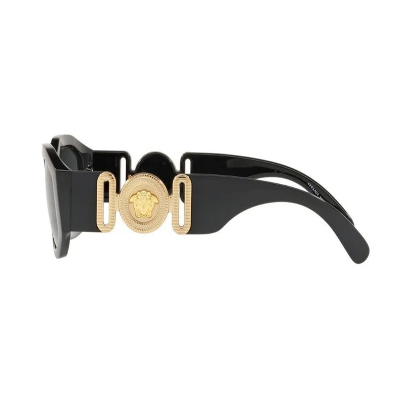 Versace Men's Sunglasses, Rectangle Shape, Size 53 - GB1/87 VE4361