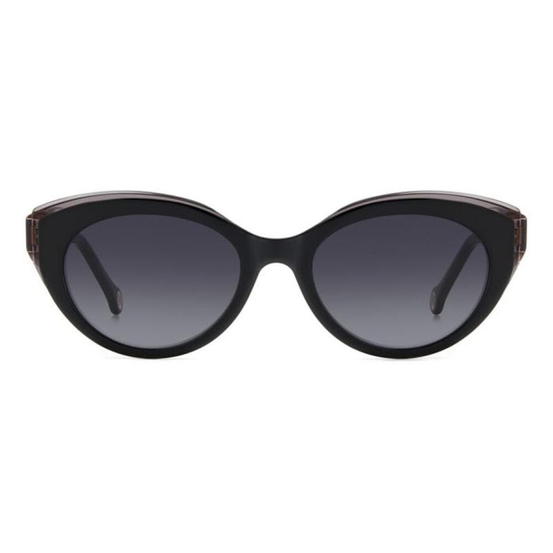 Carolina Herrera Woman's Sunglasses, Cat Eye Shape HER0250/S - Black