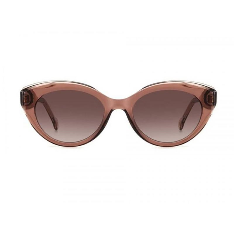 Carolina Herrera Woman's Sunglasses, Cat Eye Shape HER0250/S - Light Brown