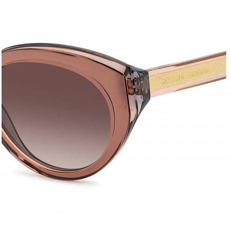Carolina Herrera Woman's Sunglasses, Cat Eye Shape HER0250/S - Light Brown