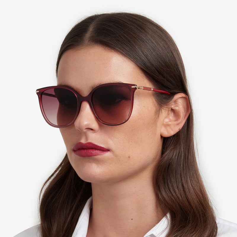 Carolina Herrera Woman's Sunglasses, Butterfly Shape HER0229/S - Gradient Brown