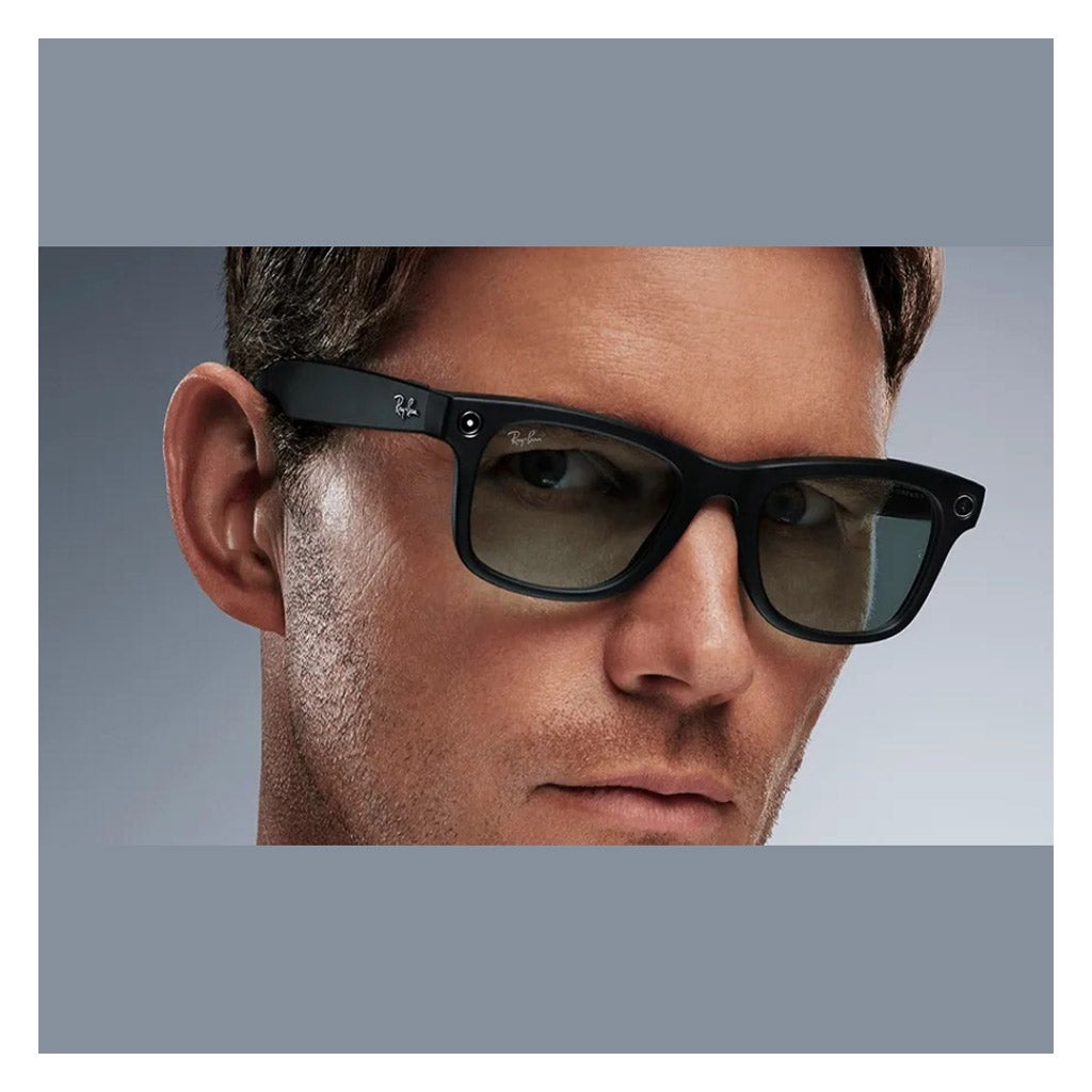 Ray-Ban Meta Wayfarer Gen 1 Sunglasses, RW4008 - G15 Green - myAster