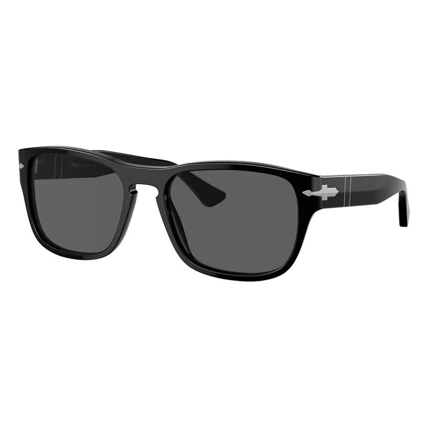 Persol Unisex Sunglasses, Rectangle Shape, Size 55 - 95/B1-PO3341S