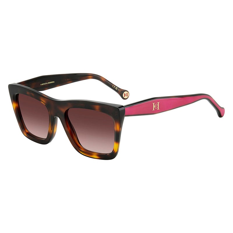 Carolina Herrera Woman's Sunglasses, Square Shape HER0226/S - Brown