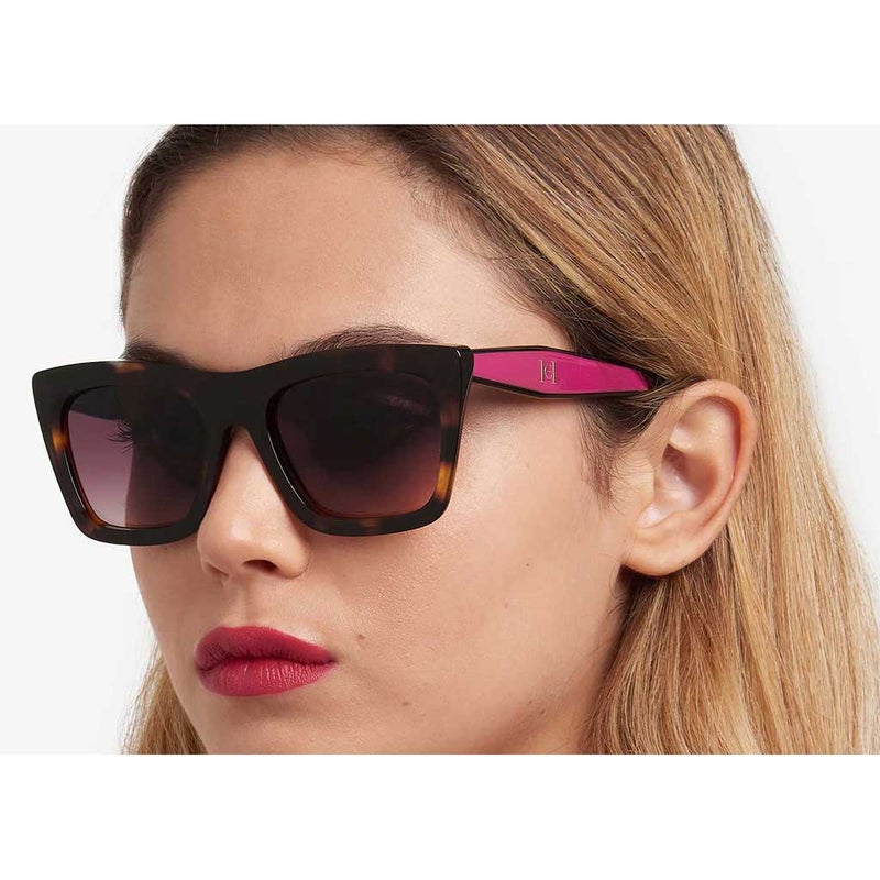 Carolina Herrera Woman's Sunglasses, Square Shape HER0226/S - Brown