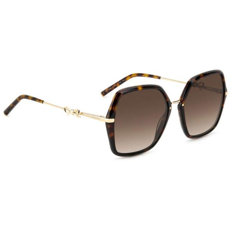 Carolina Herrera Woman's Sunglasses, Square Shape HER0217/S - Brown