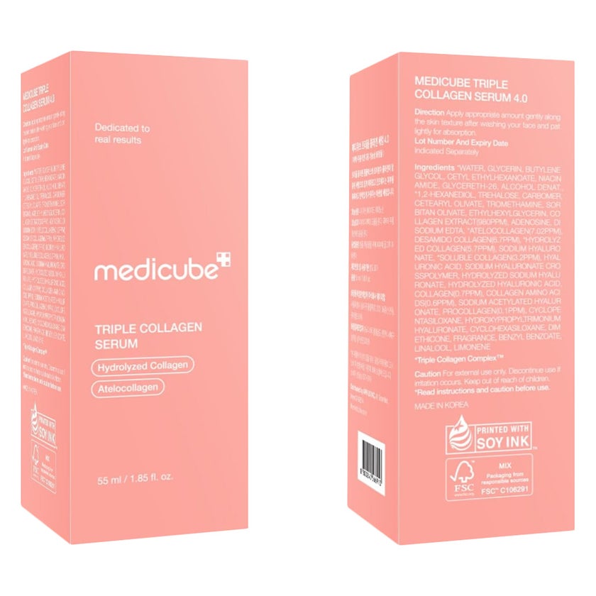Medicube Triple Collagen Facial Serum 4.0 For All Skin Types 55ml
