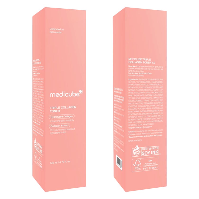 Medicube Triple Collagen Facial Toner 4.0 For All Skin Types 140ml