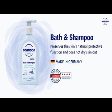 Sanosan Baby Bath & Shampoo 500ml