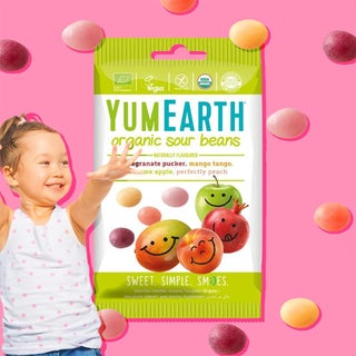 Yum Earth Organic Sour Beans 50g