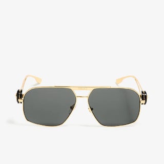 Versace Men's Sunglasses, Aviator Shape, Size 62 - 100287-0VE2269