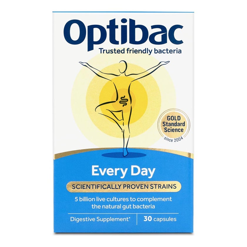 Optibac Every Day Probiotics Digestive Capsules, Pack of 30's
