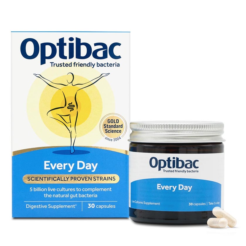Optibac Every Day Probiotics Digestive Capsules, Pack of 30's