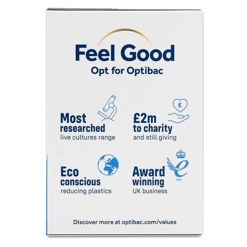 Optibac Every Day Probiotics Digestive Capsules, Pack of 30's