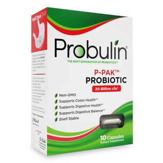 Probulin P-Pack Probiotic Capsules For Colon & Digestive Health, Pack of 10's