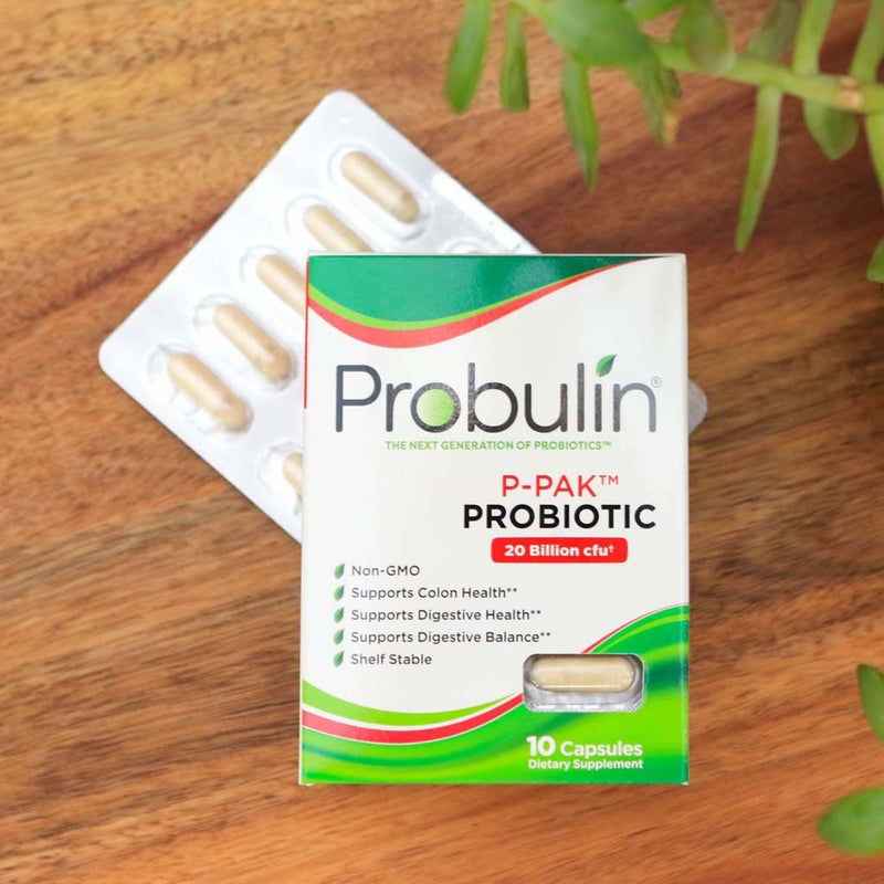 Probulin P-Pack Probiotic Capsules For Colon & Digestive Health, Pack of 10's