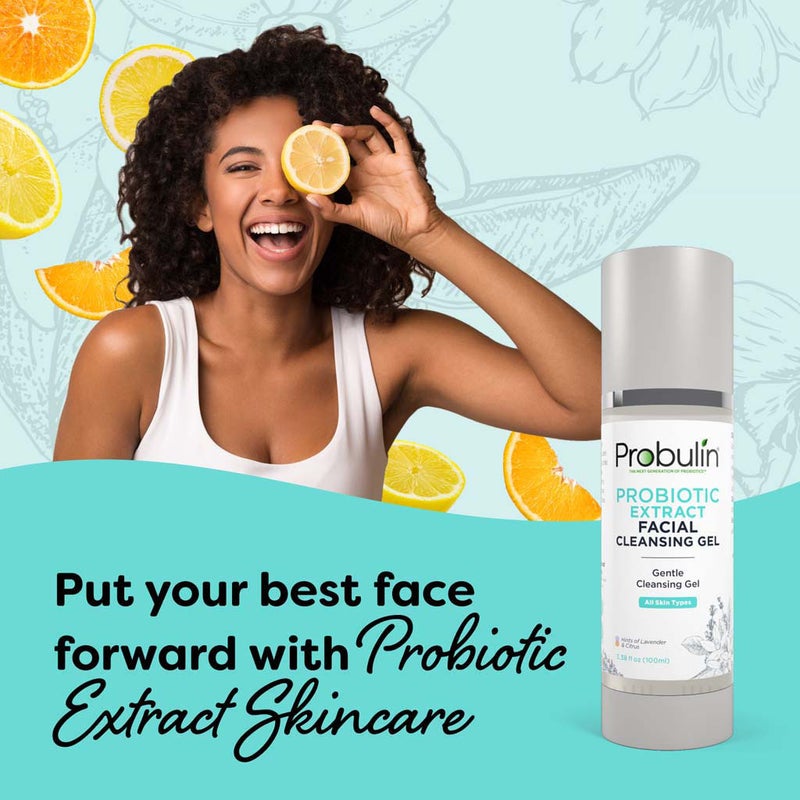 Probulin Probiotic Extract Facial Gentle Cleansing Gel For All Skin Types 100ml
