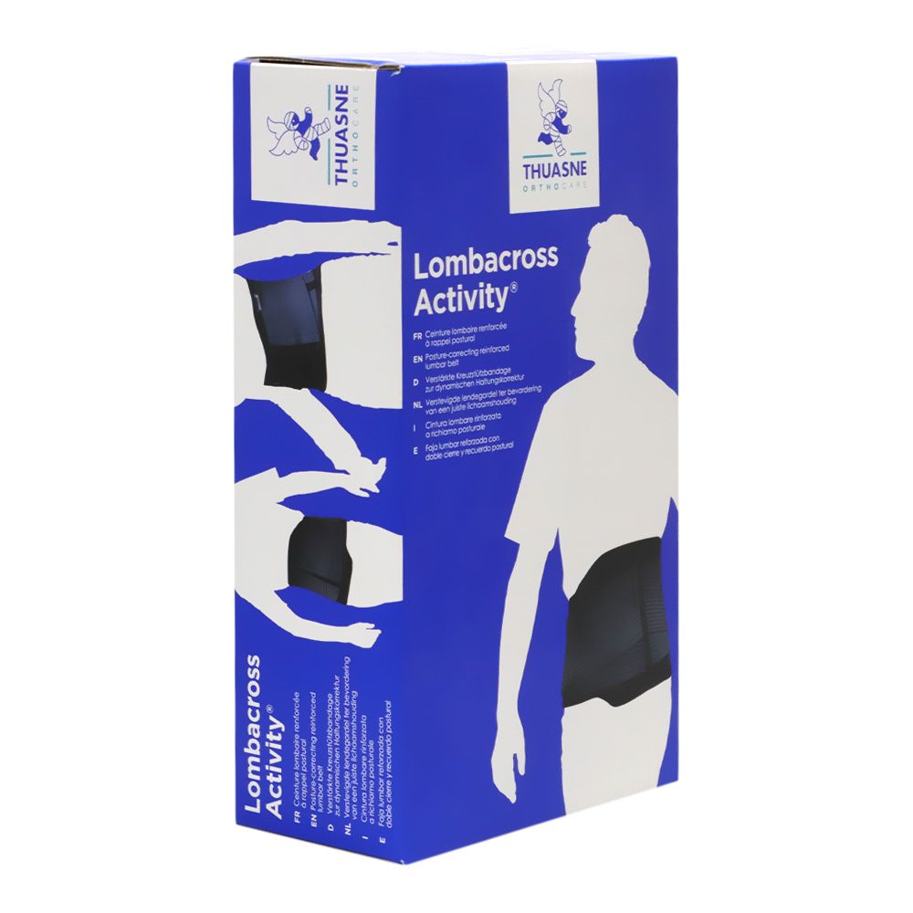 Buy Thuasne Lombacross Activity S6 H26 Black 083503206 myAster Online Pharmacy