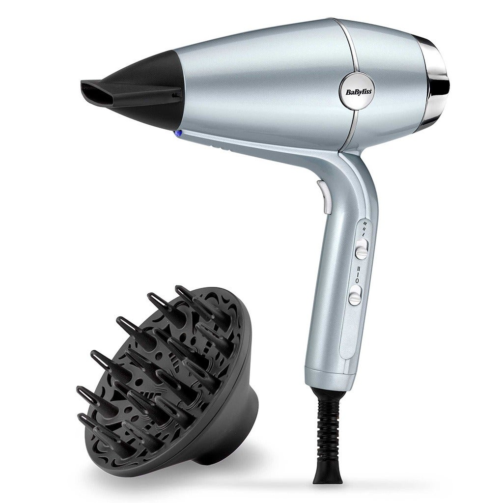 Buy Babyliss Superior Smoothness Radiant Shine 2100W Hydro Fusion Hair Dryer Blue myAster Online Pharmacy