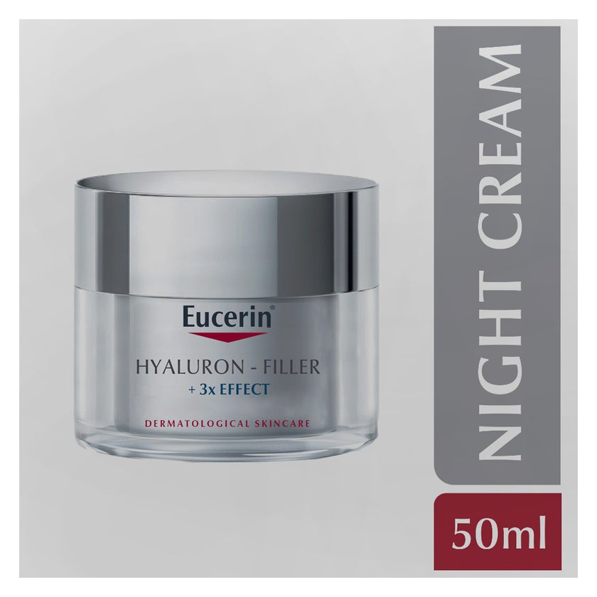 Eucerin Hyaluron-Filler 3x Effect Firming Night Care Cream 50ml