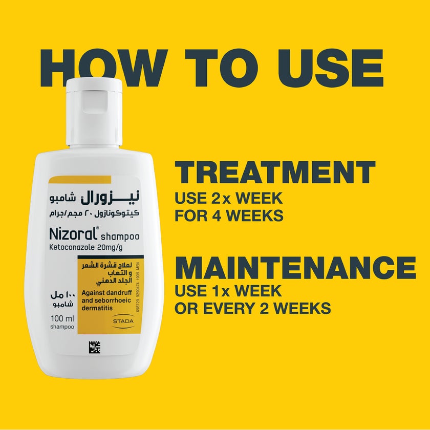 Nizoral 2% Anti Dandruff Shampoo 100ml