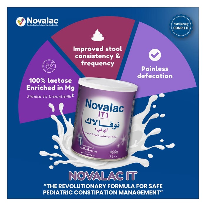 Novalac IT Stage Anti-Constipation Follow On Infant Milk Formula