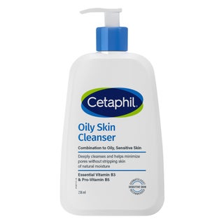 Cetaphil Oily Skin Cleanser, Foaming Face & Body Wash for Men & Women With Combination to Oily and Sensitive Skin, Unscented, 236ml