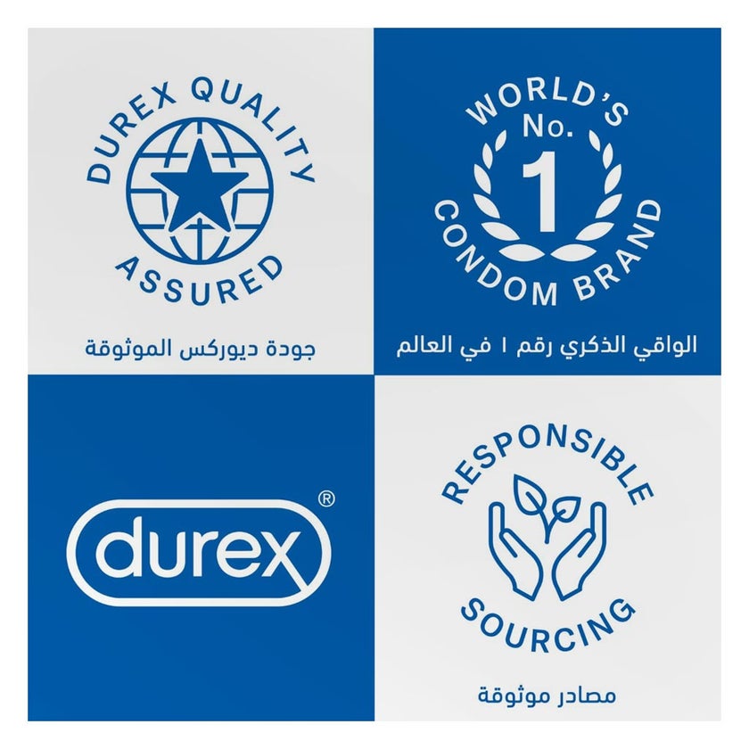 Durex Feel Thin Condoms, Pack of 12's