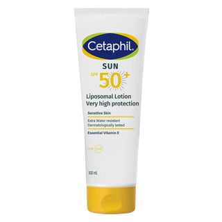 Cetaphil Sun Liposomal Lotion SPF 50+ Moisturizing Sunscreen For Face & Body With Sensitive Skin, Unscented 100ml