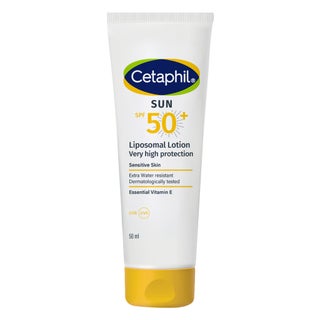 Cetaphil Sun Liposomal Lotion SPF 50+ Moisturizing Sunscreen For Face & Body With Sensitive Skin, Unscented, 50ml