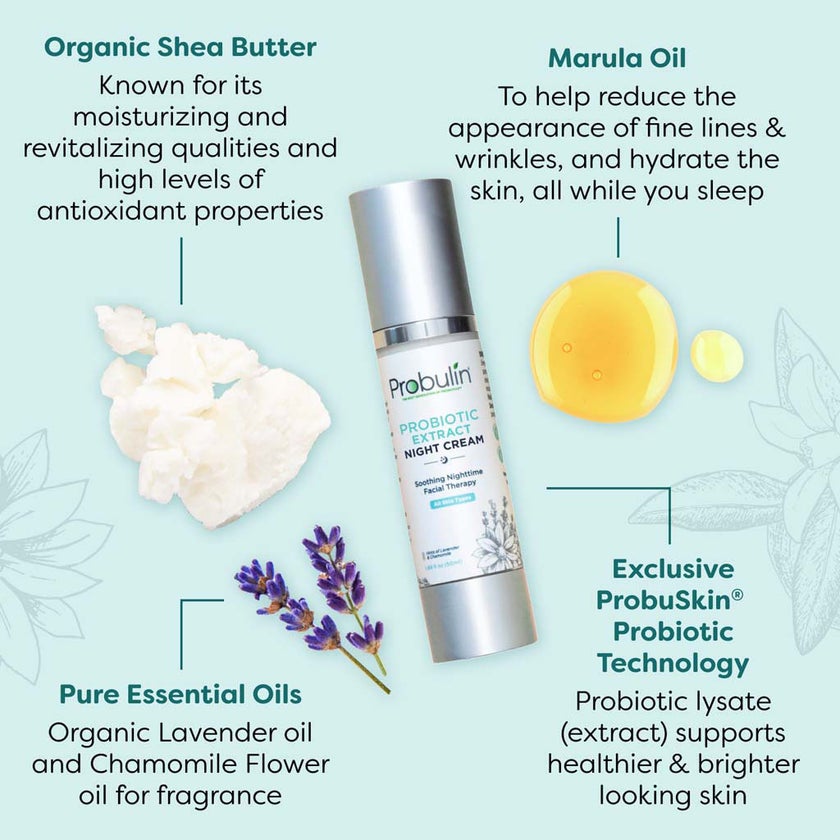 Probulin Probiotic Extract Soothing Night Cream For All Skin Types 50ml