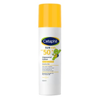 Cetaphil Sun Kids Liposomal Lotion With SPF 50+, Face & Body Moisturizer Sunscreen for Sensitive Skin, Unscented, 150ml