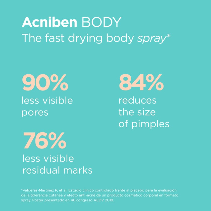 Isdin Teen Skin Acniben Body Spray 150ml