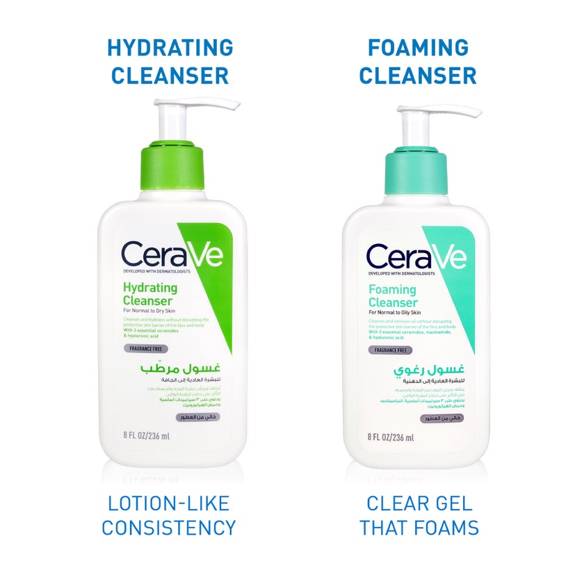 CeraVe Hydrating Cleanser For Normal To Dry Skin 236ml