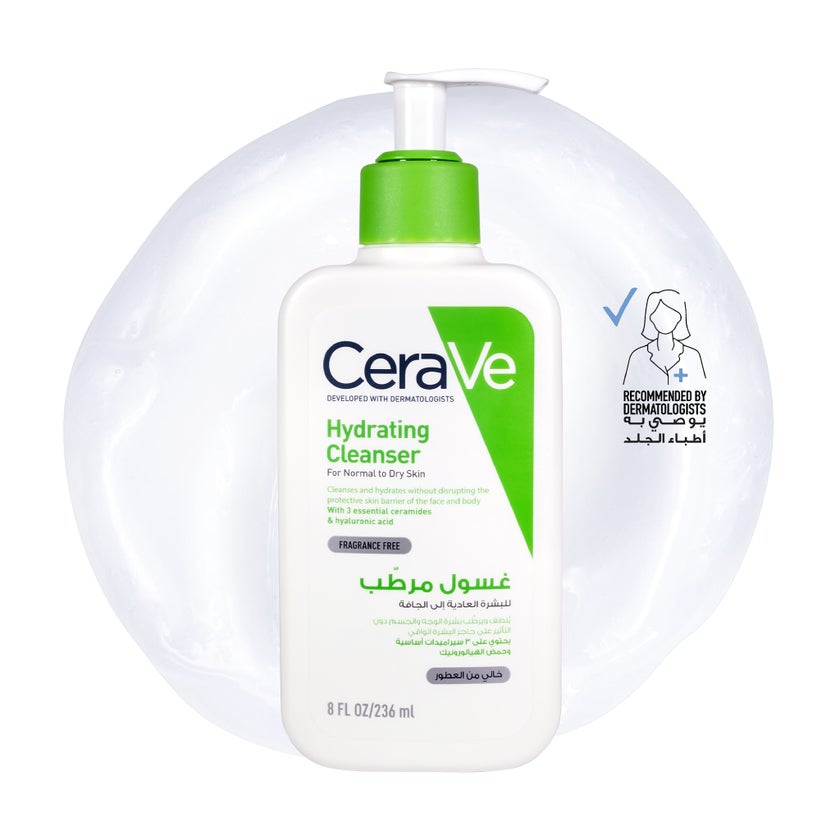 CeraVe Hydrating Cleanser For Normal To Dry Skin 236ml