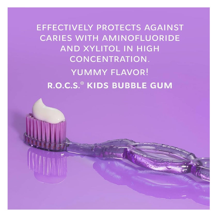 R.O.C.S. Kids 4-7 Bubble Gum Toothpaste 35ml