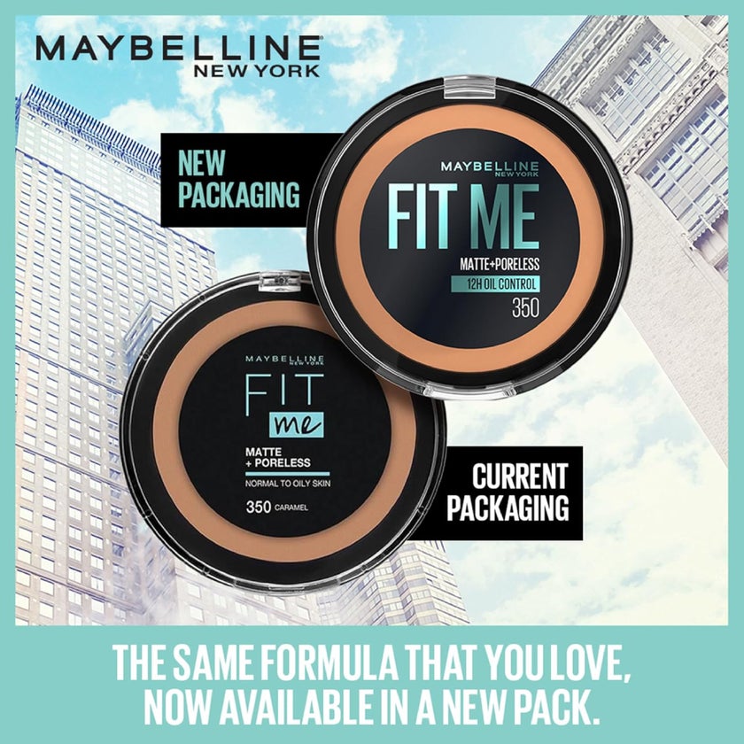 Maybelline Fit Me Matte + Poreless Powder Foundation - 220 Natural Beige